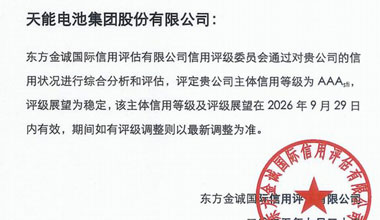 球友会官方网站喜获最高信用评级AAA